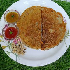 A picture of Black Eyed Beans Vegg Chilla Lobia Rich High Protein in Nutrition.