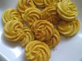 Vanilla custard cookies