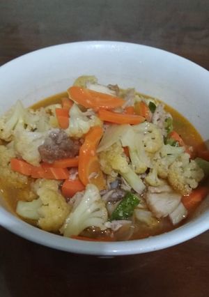 Foto resep Capcay kuah