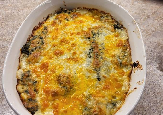 4 Cheese Hot Spinach Dip Recipe by Helen Klassen - Cookpad