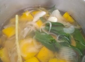 Gambar Labu kuning masak air