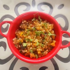 A picture of Sabudana Khichdi.