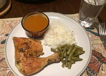 Easy Recipe Easy Baked Chicken Leg Quarters Delicious and Healthy