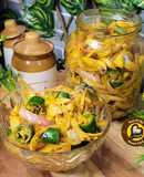 Instant Raw Mango Pickle Aam Ki Kachri