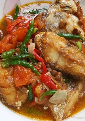 Foto resep Tauco ikan kakap ala mame arsen 👏
