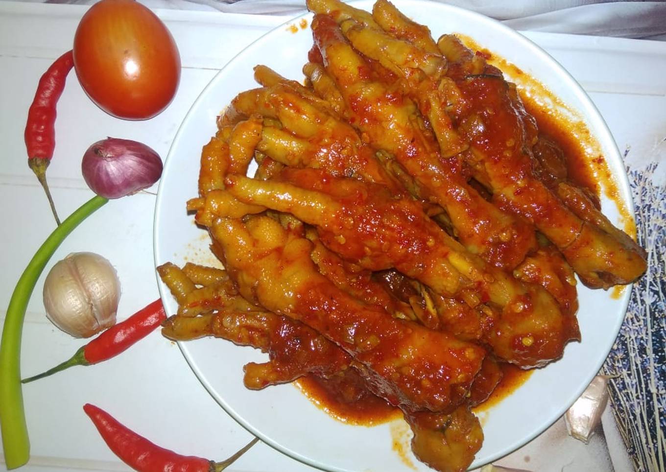 Ceker Mercon Pedas