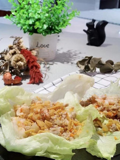 不沾鍋料理蝦鬆 的食譜成品照片