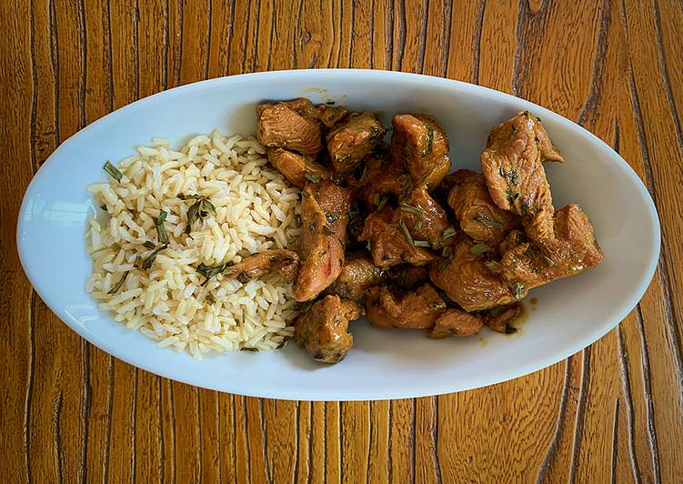 Tacos de pavo con soja y cítricos