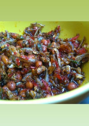 Foto resep Sambal Teri + Kacang gurihh