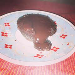 Easy Eggless Choco Lava Cake A picture of Easy Eggless Choco Lava Cake.
