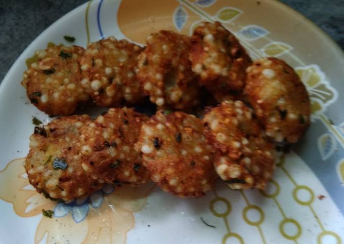 Sago Vada (sabudana vada) Recipe by Swati Raj Rai - Cookpad