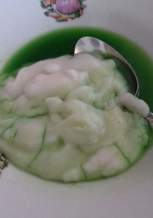 Foto resep Bubur sumsum pasta pandan