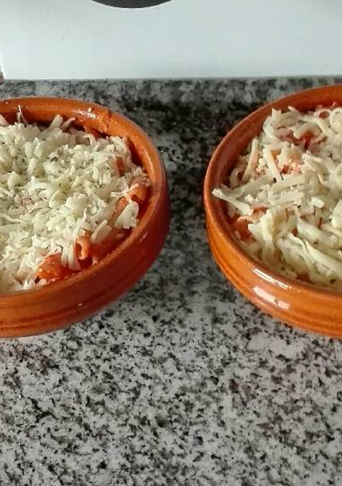 Una foto de Macarrones al horno buenísimos