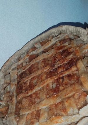 Una foto de Tarta de manzana