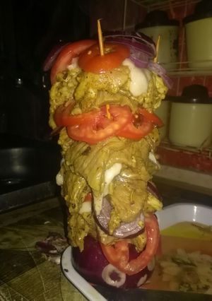 صورة لوصفة شاورما لحمة