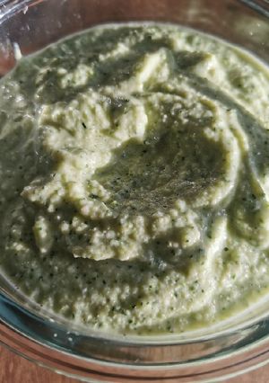 Une photo de Crème aux courgettes