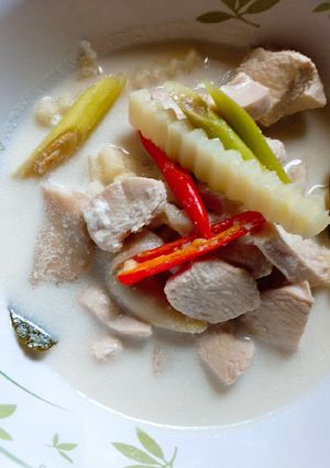 รูปของ ต้มข่าไก่🐔 (คลีน)