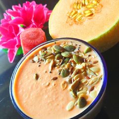 A picture of Muskmelon Milkshake.
