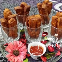 A picture of Fried Bread Sticks.