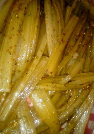 Una foto de Pencas de acelga al escabeche 👏👏❤