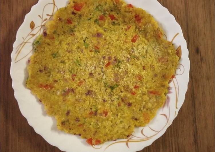 Recipe of Super Quick Homemade Healthy oats cheela