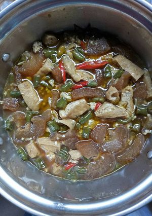 Foto resep Kikil tahu cabe ijo