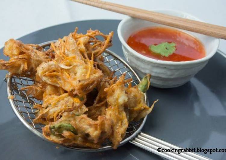 Steps to Make Super Quick Homemade Udang cucur