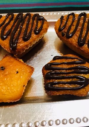 Una foto de Budín de Naranja - Chocolate y Yogurt