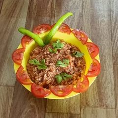 A picture of Tomato Oats.