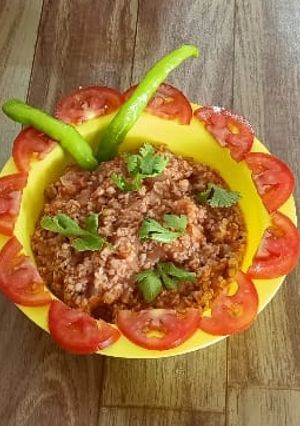 A picture of Tomato Oats.