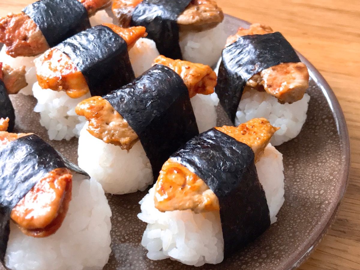 Sushi Gan Cá Monkfish