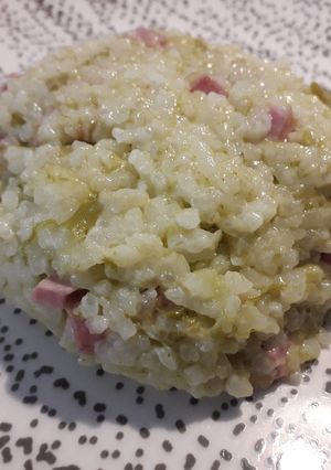 Une photo de Risotto aux asperges