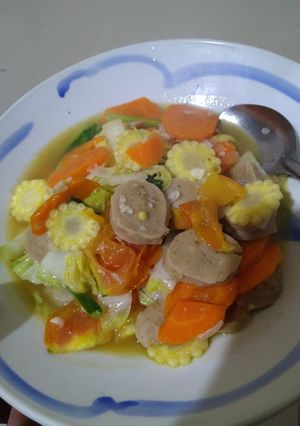 Foto resep Capcay bakso