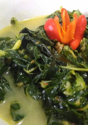 Foto resep Daun Singkong Kuah Santan