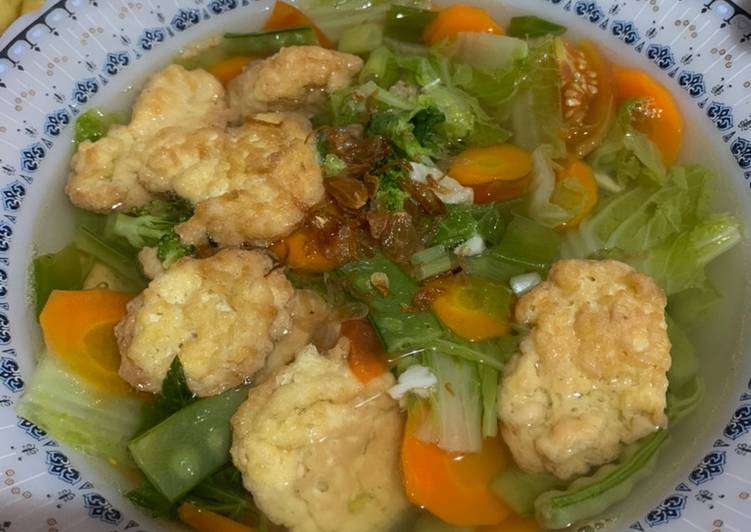 Resep masakan Sop Bola Tahu Sederhana &amp; Mudah | Cara Mengolah Sop Bola Tahu Sederhana &amp; Mudah Yang Paling Enak