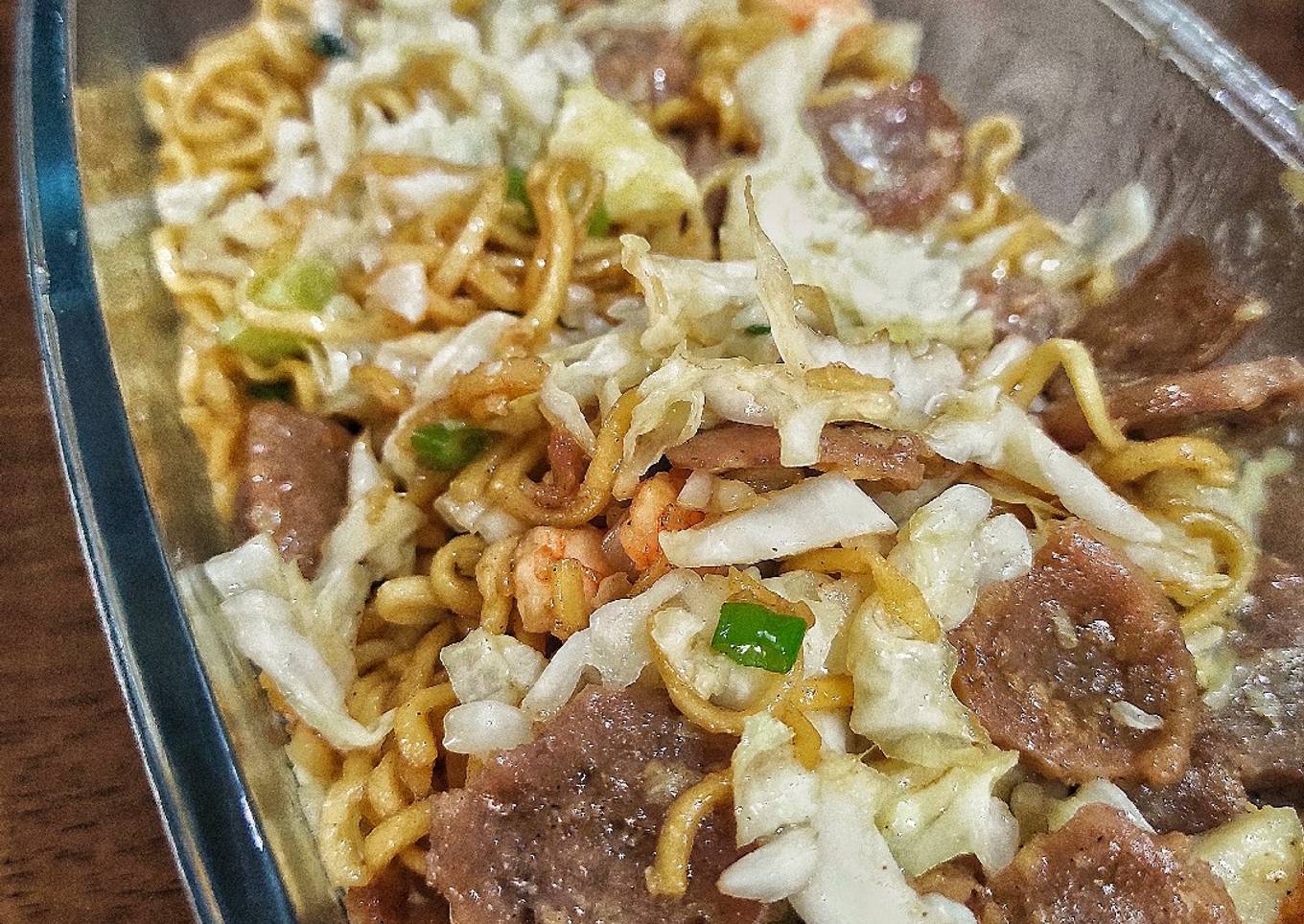 Mie Goreng Isian Nasi Kotak / Box