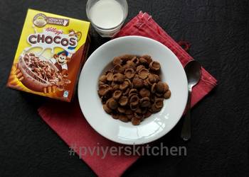 Easy Fast Cooking Multigrain Choco Cereal  Choco Flakes  bake without oven Savory Delicious