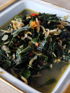 Foto resep Tumis daun singkong teri medan