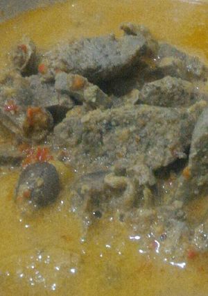 Foto resep Hati Rempelo Ayam Masak Santan