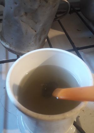 Una foto de Te de menta súper saludable