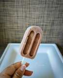 Helado de Nocilla con almendras