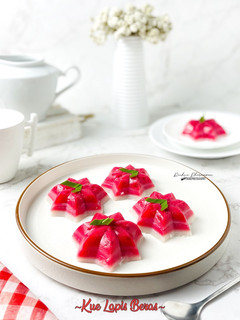 Foto resep Kue Lapis Beras Merah Putih