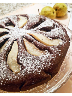 Foto di Torta cioccolato e pere