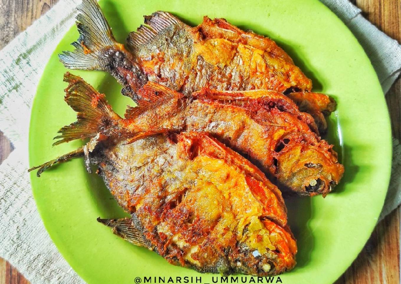 Ikan Goreng Garing Bumbu Ungkep