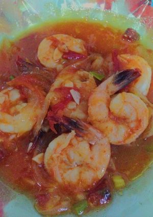 Foto resep Udang asam manis
