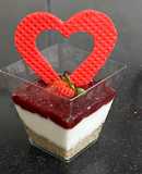 Healthy Eggless Cheesecake 🍓