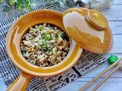 Gambar minced beef fried rice