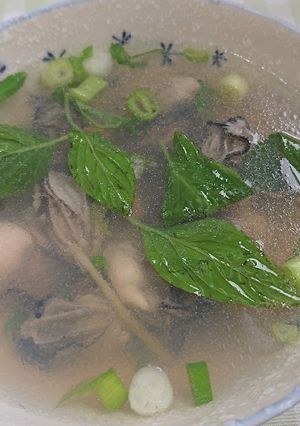 塔香蚵仔湯 的食譜成品照片