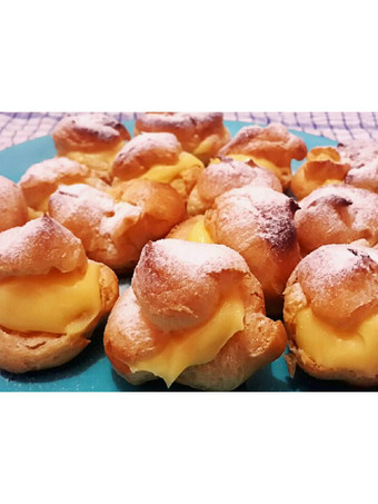 Anti Ribet, Membuat Cream Puff Mini Vanilla Simpel