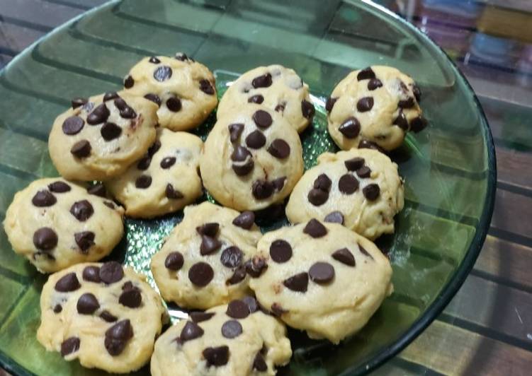 Cookies vanila chochocips simple ga pakai ribet